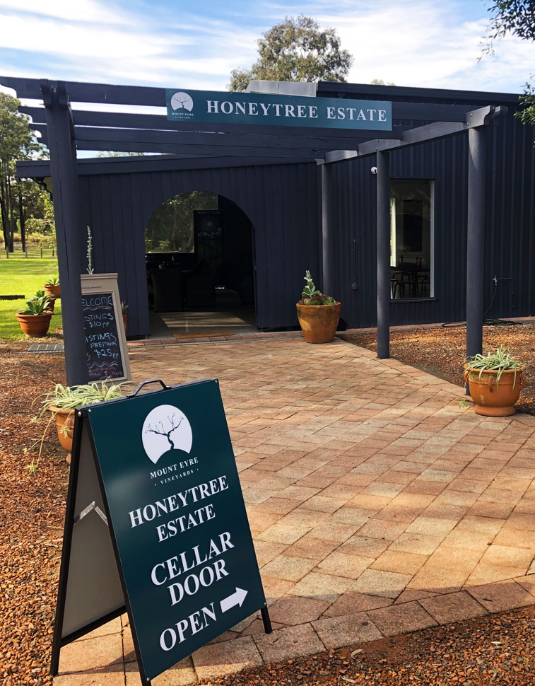 Book Cellar Door Tasting Mount Eyre Honeytree Estate Cellar Door